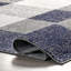 Tapis à carreaux Hudson bleu marine / ivoire-195648623