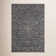 Sorrento Oriental Machine Made Power Loom Polyester Area Rug in Blue