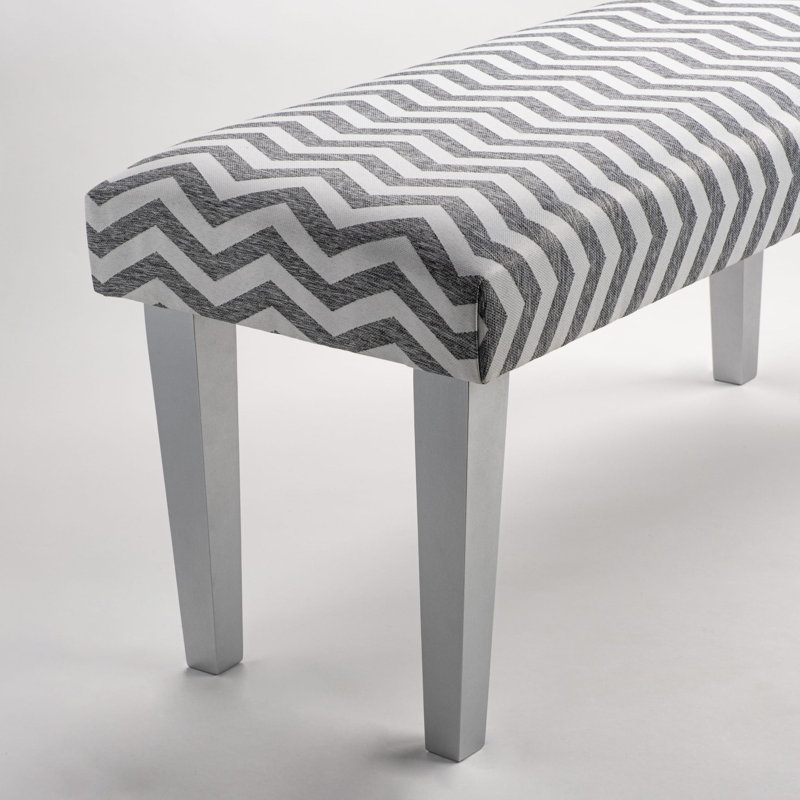 Rhineland Velvet Upholstered Bench, H40 x W140 x D40cm