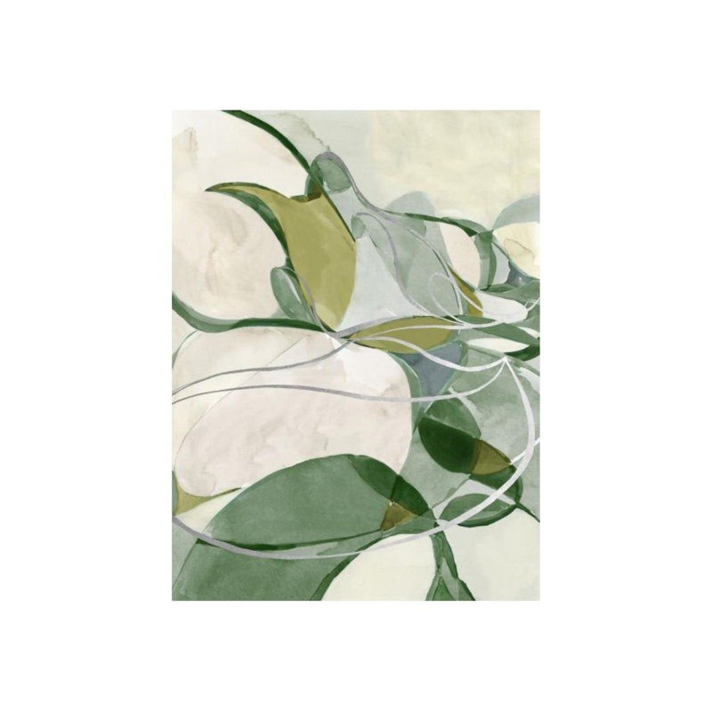 Into The Green I Print by Fern Cassidy, Glass Coat, 62" H x 47" W x 1.5" D