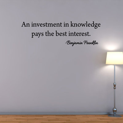 Text & Numbers Wall Decal