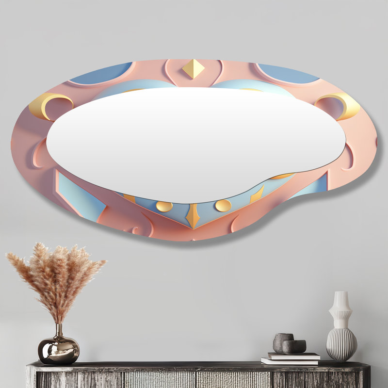 Miroir mural contemporain contemporain