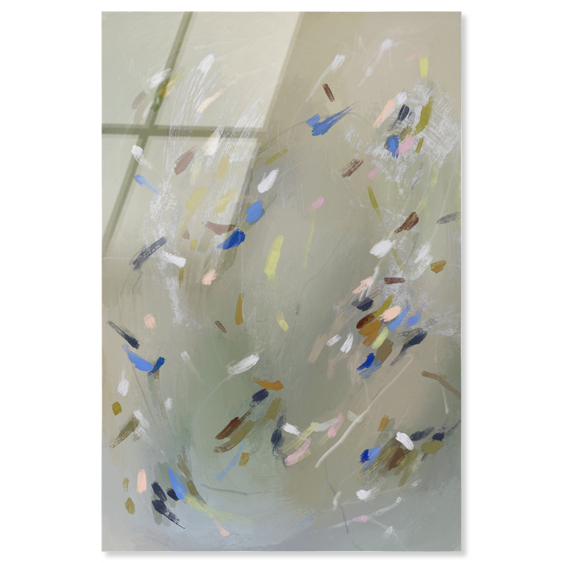 Spontaneous Trace Print by Oliver Gal, 24"H x 16"W, High-Gloss Acrylic Print