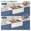 Évier de cuisine en céramique blanche 33 po x 33 po L 33 po x l 20 po-125421503