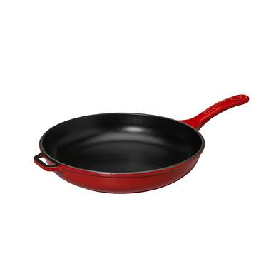 The Best Enameled Cast Iron Skillet (2023) for Browning and