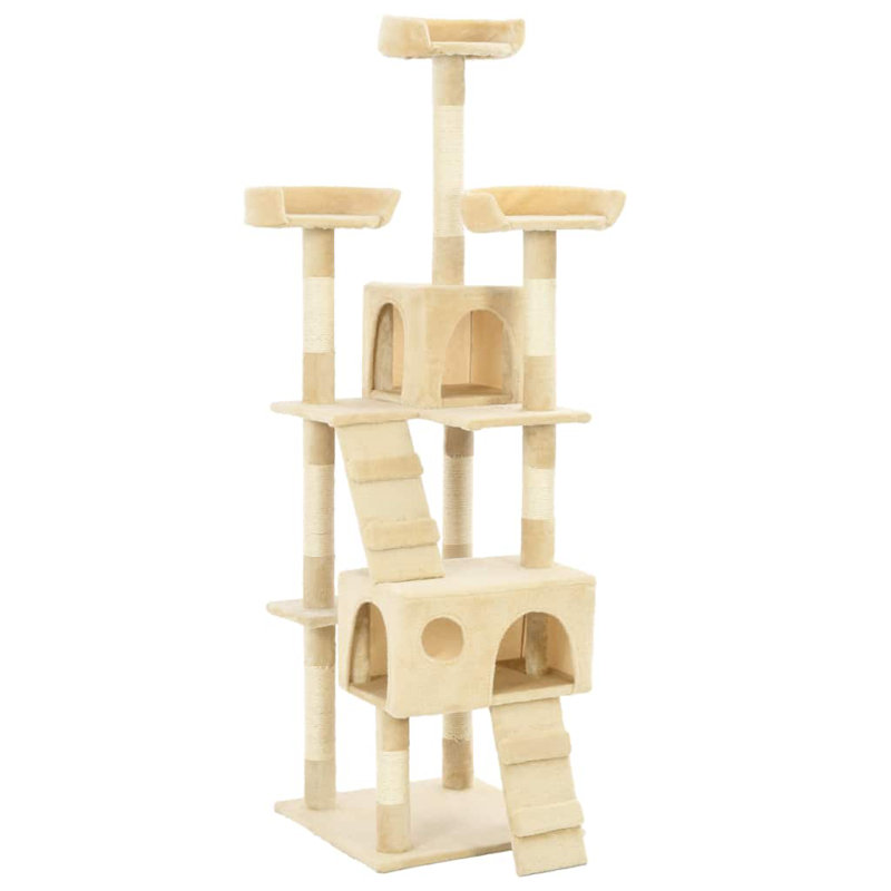 Ares 170cm H Cat Tree, Beige