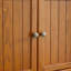Armoire de rangement avec plusieurs portes et tablettes pour une organisation efficace et un décor élégant dans divers espaces de vie-1122874316