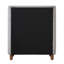 Commode 4 tiroirs Cleo, boucle grise
