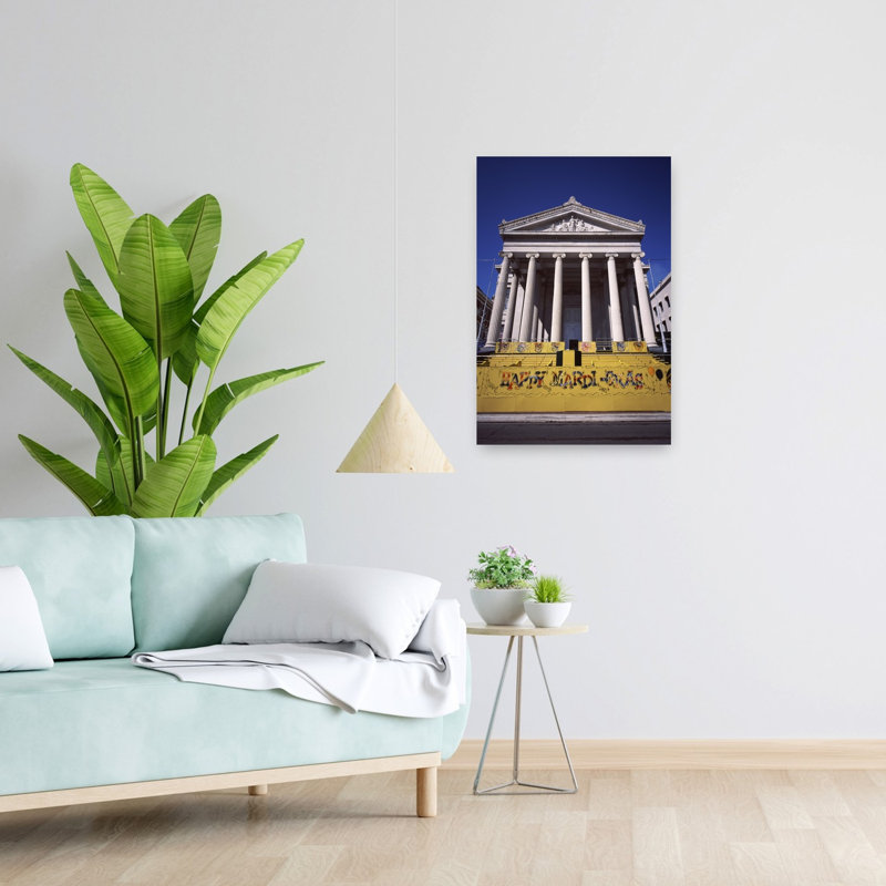 Gallier Hall St. Charles Avenue New Orleans Louisiana USA 1 Piece Wrapped Canvas Wall Art, 60.96 cm H x 40.64 cm W