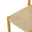 Tabouret de bar avec repose-pieds Joe-Alan
