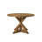 Henninger Round Dining Table in Weathered Oak