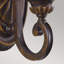 Pritzker Zinc Alloy Armed Sconce