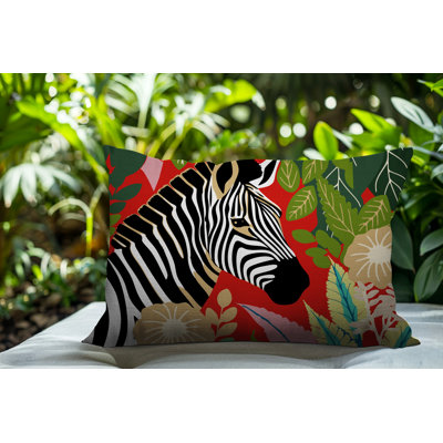 Reversible Indoor/Outdoor Rectangle Pillow