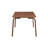 Ginny Walnut Finish Dining Table