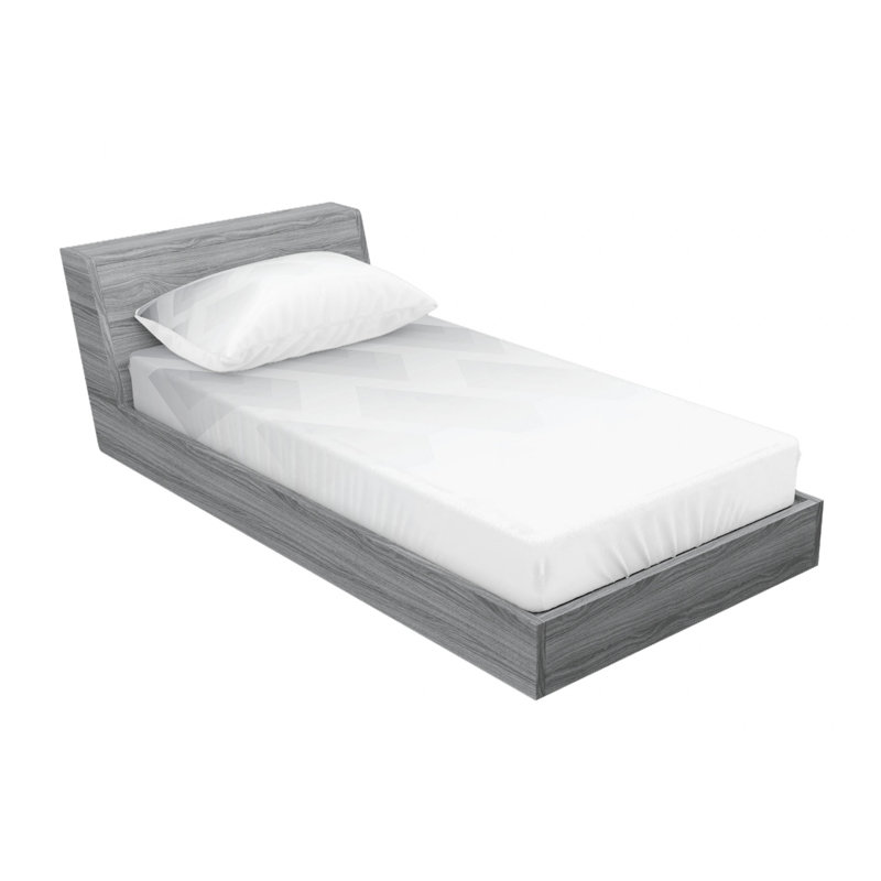 Microfiber Striped Sheet Set, Twin Sheet Set with Fitted Sheet