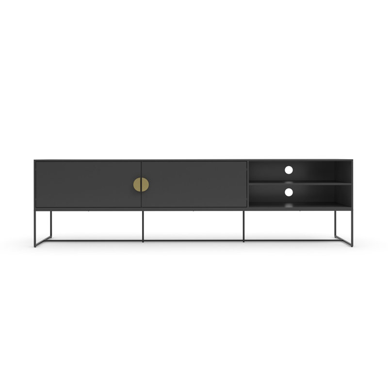 Armillia Unfinished TV Stand, Grey