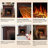 35.35“ Electric Fireplace with Remote Control-1573442170
