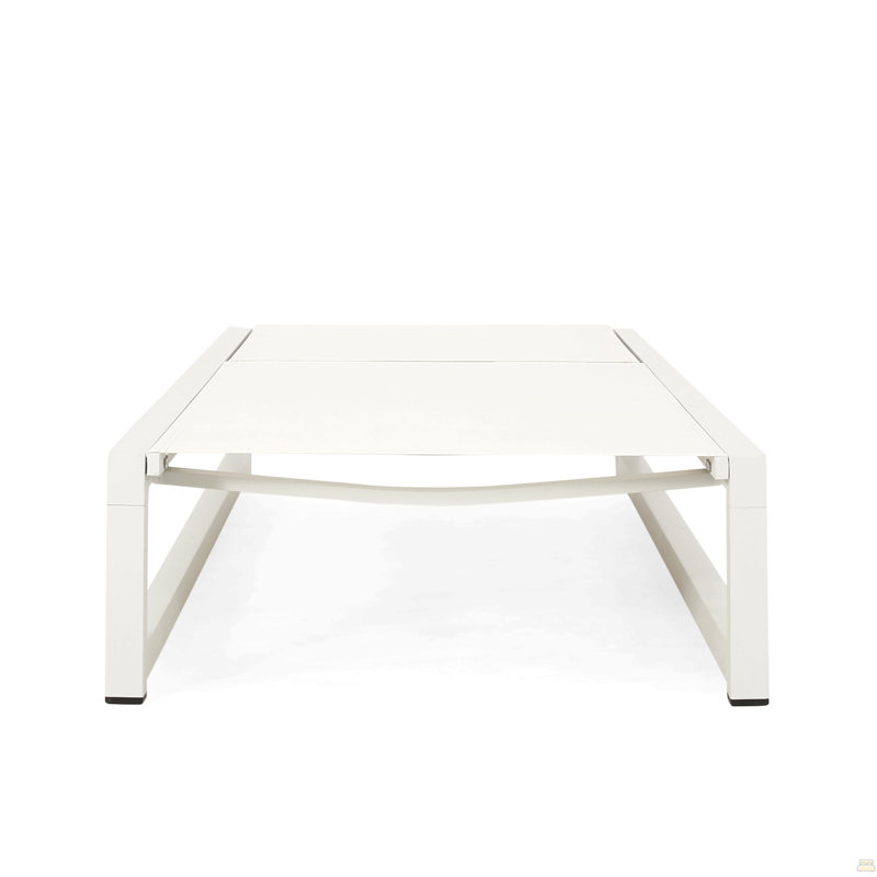 Chaise longue, Blanc, Blanc, 2