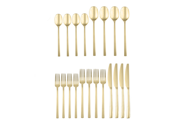 The 9 Best Gold Flatware Sets of 2023
