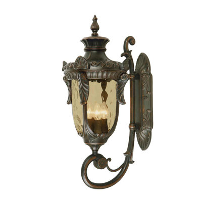 Greenville 3 - Bulb Outdoor Wall Lantern