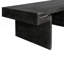 Table basse de style industriel rétro avec texture de bois récupéré de qualité supérieure, structure à deux niveaux pour le salon et le bureau, facile à assembler-726533194