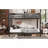 Queen Over Queen Bunk Bed,heavy Duty Metal Bunk Bed Frame For Adults,2 Side Ladder,guardrail,space-saving,noise Reduced,no Box Spring Needed,black
