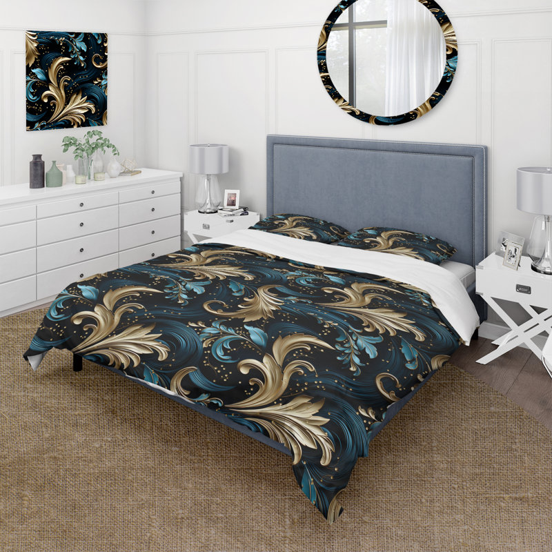 Ensemble de housse de couette Rayneshia, Housse de couette pour très grand lit et 2 très