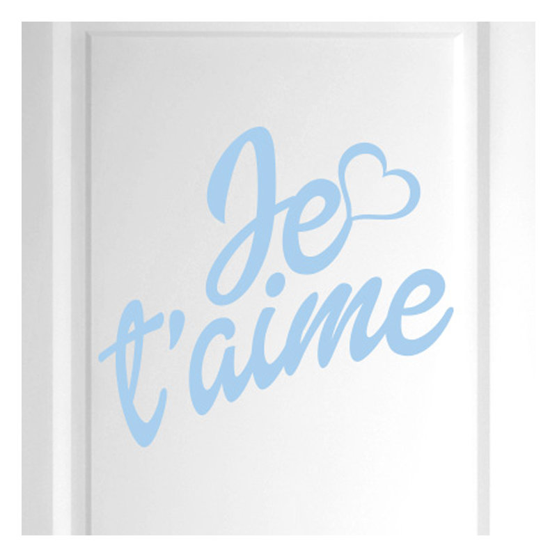 Wall Decal, Light Blue