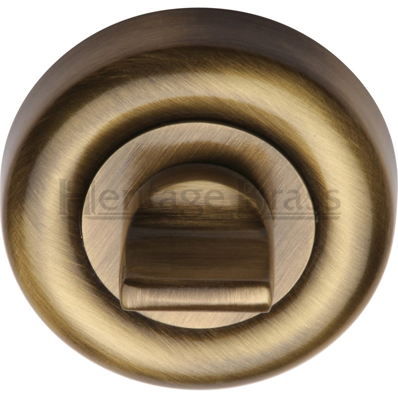 Heritage Brass Heritage Privacy Thumbturn & Emergency Release, Antique Brass