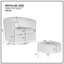 Fauteuil d'appoint pivotant confortable avec rotation à 360 °, coussin moelleux et repose-pieds, parfait pour le salon ou la chambre à coucher