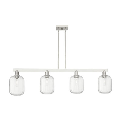 Luminaire suspendu pour îlot 4 lumières Hailsham