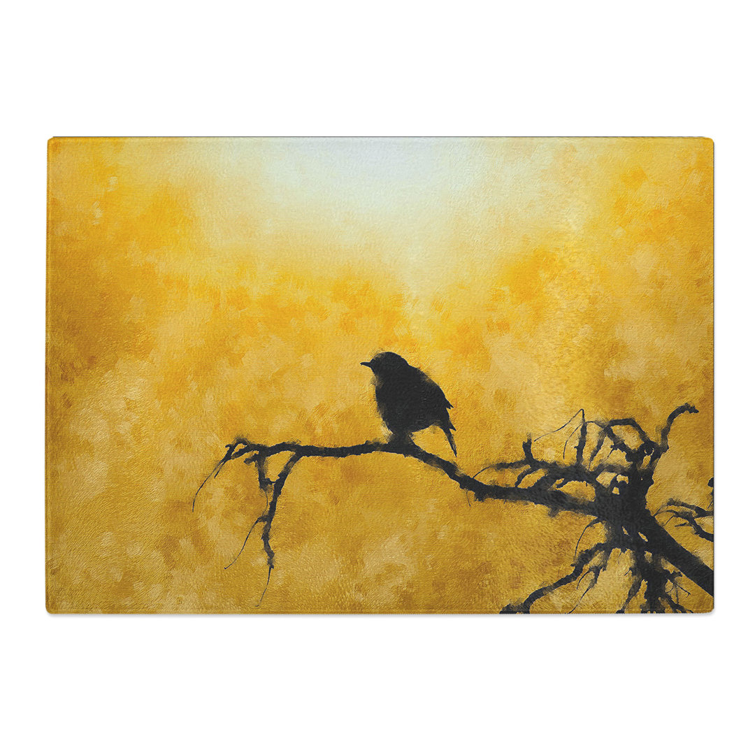 Bird at Sunset Painting Chopping Board