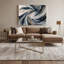 «Lyrical Abstraction 47», art mural sur toile grise-899217085