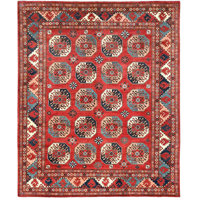 Caileon Hand Knotted Wool Rug