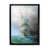 Impression noire sur toile encadrée sélectionné
