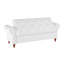 Banc de lit 63 po en tissu blanc crème-1771817440