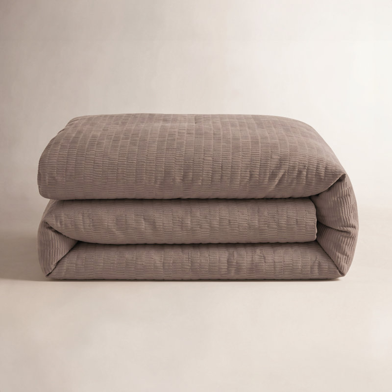 Roark Matelasse Coverlet, King Coverlet, Brown