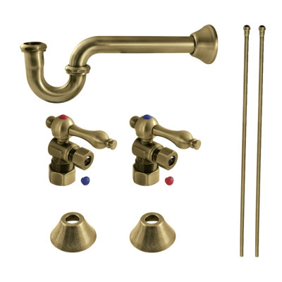 Kingston Brass Trimscape Traditional Plumbing Sink Trim Kit with P-Trap