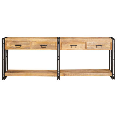 200cm Solid Wood Console Table