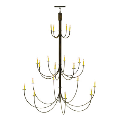 Belmond 20 - Light Dimmable Tiered Chandelier