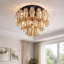 Plafonnier cristal multi-niveaux-1291639194