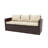 Arlington 5-Person 4-Piece PE Wicker Patio Conversation Set with Cushions and Storage Table-1696231288