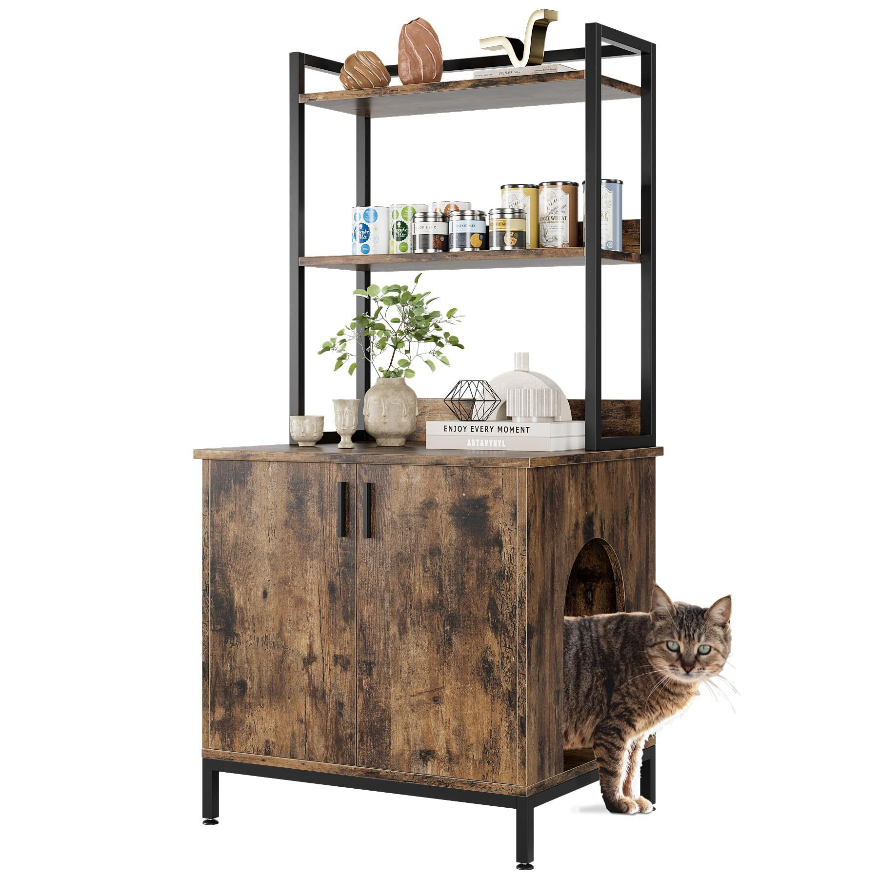 Cat hotsell litter hutch