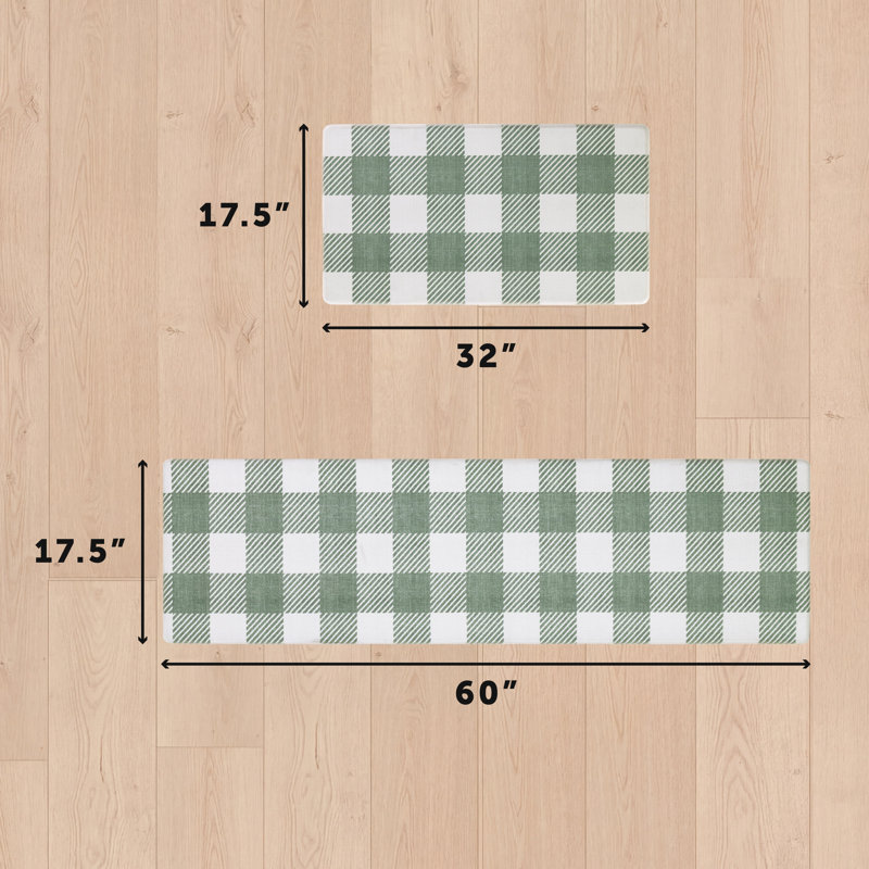 Ensemble de tapis de cuisine Eddie Bauer, Sage Multi