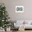 Noel with Rustic Winter Botanicals, art de la giclée encadrée, design par Loni Harris-114324667-114324669