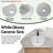 72'' Floating Double Bathroom Vanity with Ceramic Sink