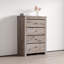 Commode en chêne 34,6 po 4S Kansas