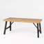 Table de salle à manger en bois, plateau à lattes, capacité de charge de 136 kg, grise, 175,7 cm de profondeur x 87,7 cm de largeur x 73,6 cm de hauteur, aspect bois vieilli, largeur, profondeur, hauteur, capacité