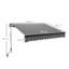 Brayden Studio Polyester Cover Motorised Retractable Sunshade Awning-2101243465-2101243467