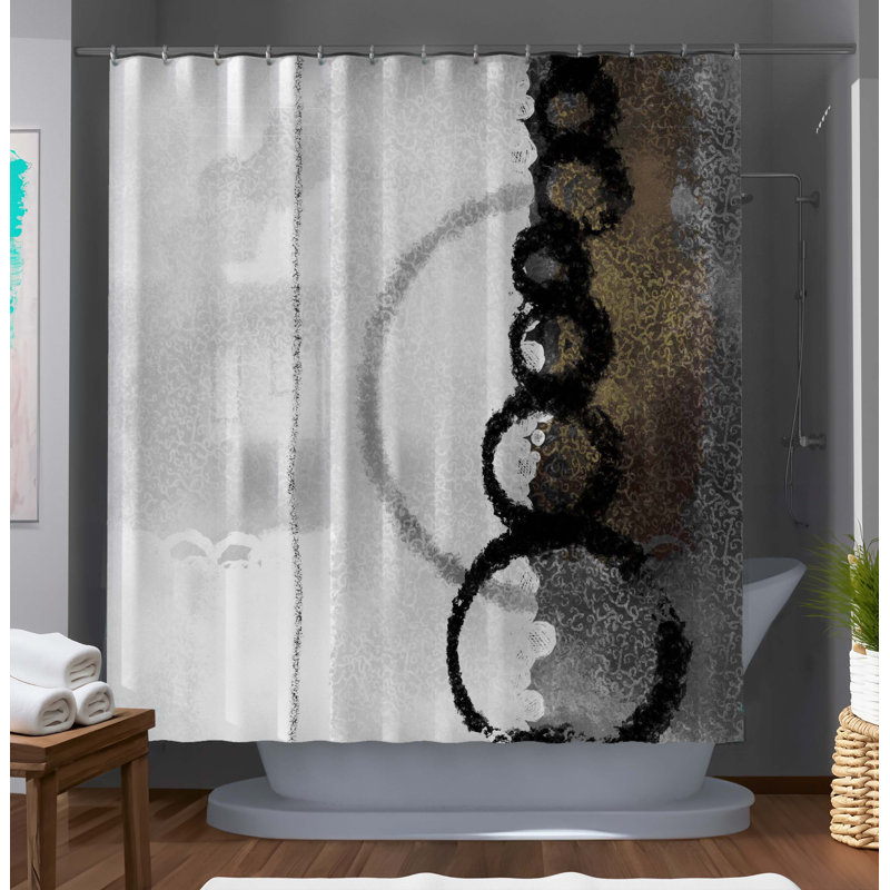 Abstract Shower Curtain